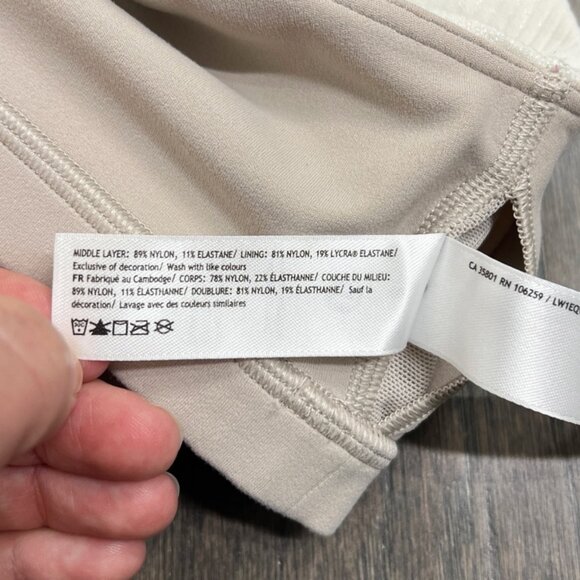 Lululemon Align Ribbed Tank Top *Shine Bone Radiate Transparent Foil - Picture 6 of 9